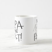 パパは最も最高のです(AlfieおよびPippa) コーヒーマグカップ (中央)
