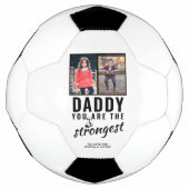 パパは最強の父の日2写真 サッカーボール (正面)