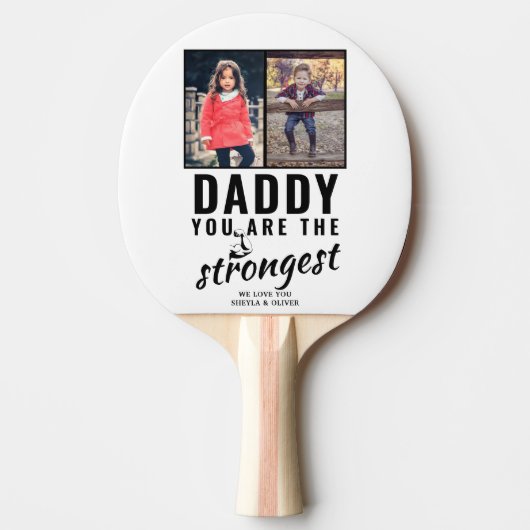 パパは最強の父の日2写真 卓球ラケット (正面)