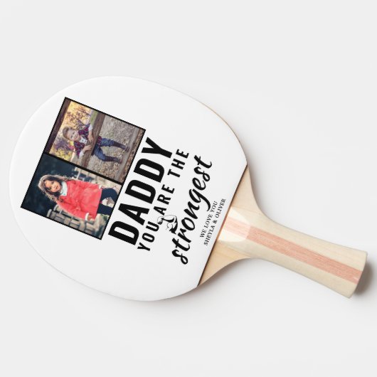 パパは最強の父の日2写真 卓球ラケット (横)