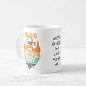 パパは最高の親の日 コーヒーマグカップ (正面左)