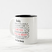 パパは準備ができている、バンプから、パパ ツートーンマグカップ (正面左)