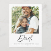 パパは父の花嫁の通路を歩いてくれ ポストカード (正面)