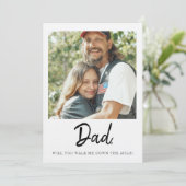 パパは父の花嫁の通路を歩いてくれ 招待状 (スタンド正面)