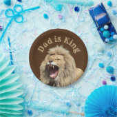 パパは王の父の日パーティー ペーパープレート (パーティー)