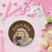 パパは王の父の日パーティー ペーパープレート (パーティー)