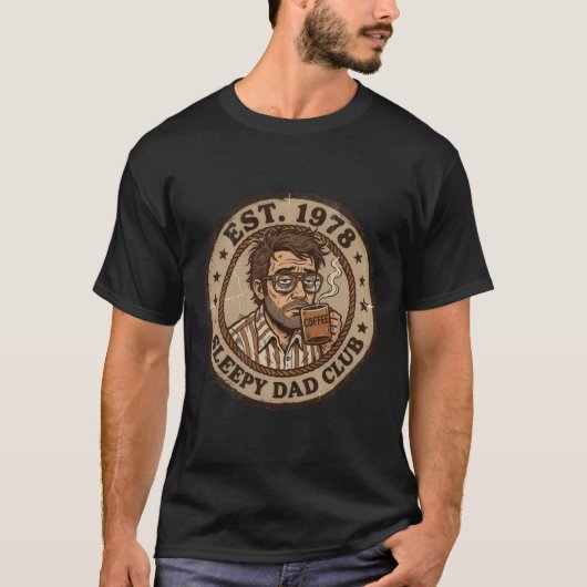 パパは疲れたクラブ Tシャツ (正面)