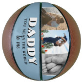 パパは私に世界の父の日3写真 バスケットボール (縦)