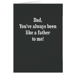 パパは私に父をカード好みます