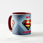パパは私のスーパーヒーローだ マグカップ (正面左)