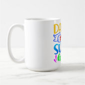 パパは私のスーパーヒーロー コーヒーマグカップ (左)