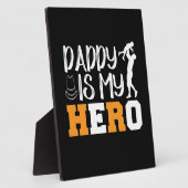 パパは私のヒーロー フォトプラーク (側面)