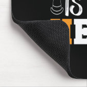 パパは私のヒーロー マウスパッド (コーナー)