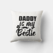 パパは私のベスティー、あなたのパパと特別な絆 クッション (裏面)