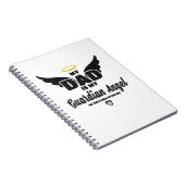 パパは私の守護天使が記憶の中で私を見守る ノートブック (右側)