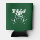 パパは素晴らしこんな感じおもしろい 缶クーラー (正面)