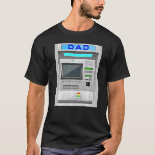 パパは自分のATM Tシャツ