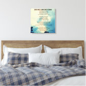 パパは詩を知る キャンバスプリント (インサイチュ (寝室))