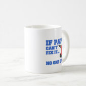 パパは誰も修理できない コーヒーマグカップ (正面右)