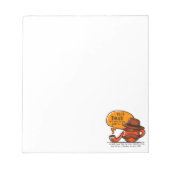 パパは贈り買物の懸命 ノートパッド (正面)