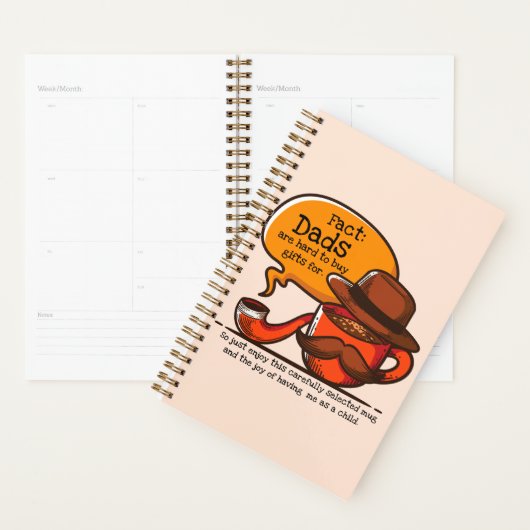 パパは贈り買物の懸命 プランナー手帳 (ディスプレー)