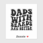 パパは髭が良い,おもしろいパパ シール (シート)