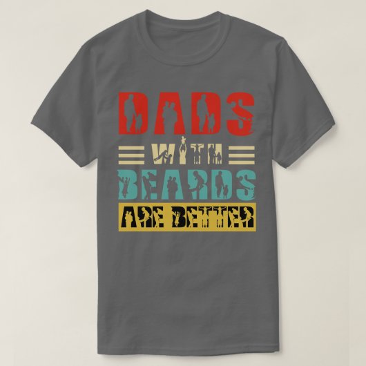 パパはBeardsより82 Tシャツ (デザイン正面)