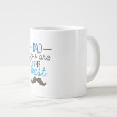 パパはIジャンボ最高のサイズのマグ ジャンボコーヒーマグカップ (正面右)