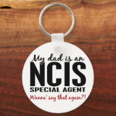 パパはNCIS特別代理人 キーホルダー (正面)
