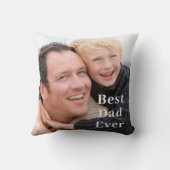 パパへの写真ギフト クッション (裏面)