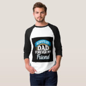 パパへの永遠の愛 父の日のプレゼント Tシャツ (正面フル)