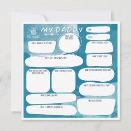 パパへの特別なグリーティングカード カード