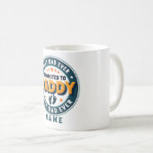パパへの特別な名前入りギフト コーヒーマグカップ (正面右)