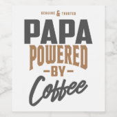 パパへの贈り物 ワインラベル (シングルラベル)