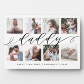 パパへの贈り物 |父の日の写真コラージュ フォトプラーク (正面)