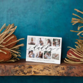 パパへの贈り物 |父の日の写真コラージュ フォトプラーク (側面)