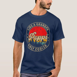 パパみたいなじいちゃんよりカイザーのおじいちゃん レトロ おじいちゃん Tシャツ