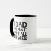 パパもしが修理できません。私たちは皆、混乱しています マグカップ (正面左)