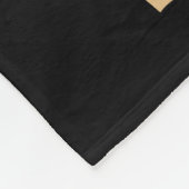 パパもしは修正できないおもしろい男の子 フリースブランケット (角)