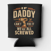 パパもしは修正できないおもしろい男の子 缶クーラー (正面)