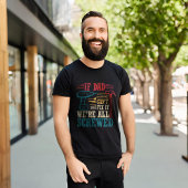 パパもしは私たちのすべてのねじれをそれを修正できない Tシャツ