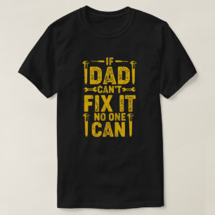 パパもしは誕生日や父の日を修正できない Tシャツ