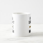 パパもしは誰も修正できない コーヒーマグカップ (中央)