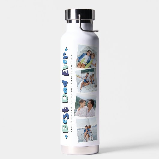 パパをカスタマイズ可能なウォーターボトルで輝かせる ウォーターボトル (左面)