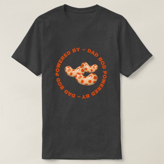 パパをキャンディで動かすボディ Tシャツ (デザイン正面)