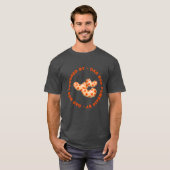 パパをキャンディで動かすボディ Tシャツ (正面フル)