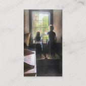 パパを待っている コーリングカード (裏面)