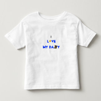 パパを愛して トドラーTシャツ