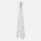 パパを音楽メモに入力 ネクタイ (裏面)