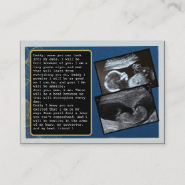 パパをBumpからDaddyに昇格笑わされる: 父の 紹介カード